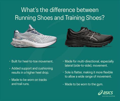 difference between trainers and shoes